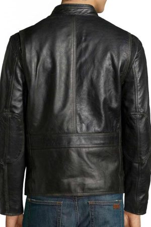Altered Carbon Joel Kinnaman Black Leather Takeshi Kovacs Jacket
