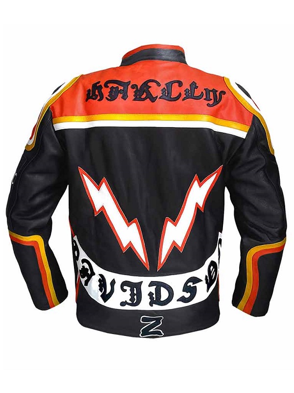 Harley Davidson And The Marlboro Man Bikers Leather Jacket
