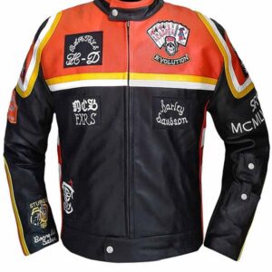 Harley Davidson And The Marlboro Man Bikers Jacket