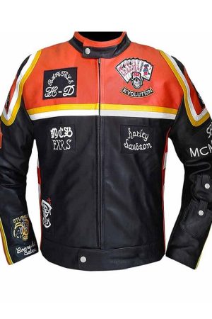 Harley Davidson And The Marlboro Man Bikers Jacket