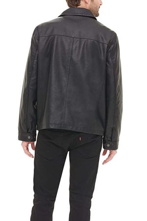 Stylish Men Classic Leather Jacket