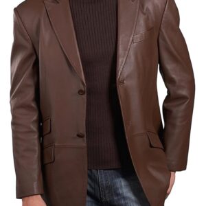 Men Sport Brown Blazer