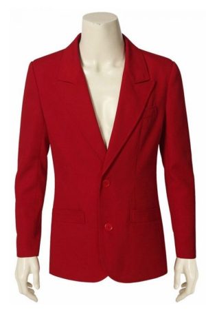 Joker Arthur Fleck Red Suit Coat