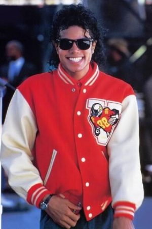 Michael Jackson letterman Jacket