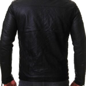 Vintage Cafe Racer Slim Fit Biker Jacket