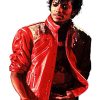 King of Pop Music Michael Jackson Song Beat It Red Jacket