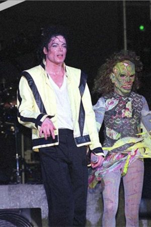 Michael Jackson Rare Concert Performance Thriller Leather Jacket