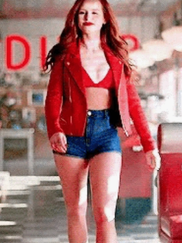 Madelaine Petsch Riverdale Cheryl Blossom Red Jacket