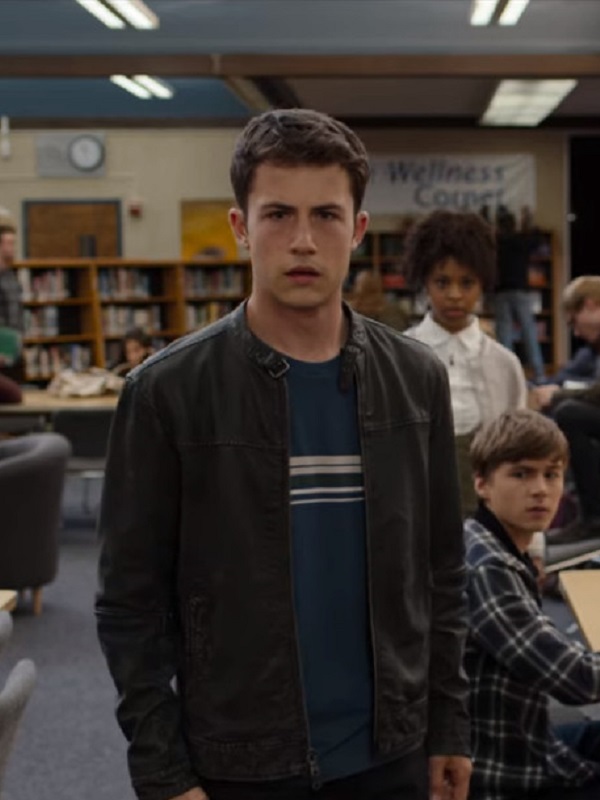 13 Reasons Why Dylan Minnette Valentine's Day Clay Jensen Jacket