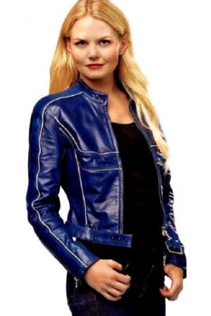TV Drama Once Upon A Time Emma Swan Blue Jacket