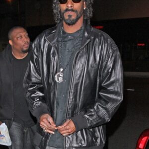 American Rapper, Singer Snoop Dogg Leather Jacket