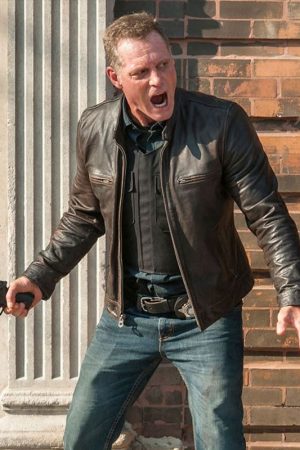 Hank Voight Chicago PD Jason Beghe Leather Jacket