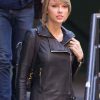 American Singer Taylor Swift Black Leather Jacket
