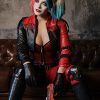 Harley Quinn Wearing a Cosplay Crop Jacket in Injustice 2