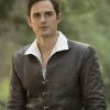 Andrew J. West Wearing A Brown Leather Jacket In Once Upon a Time TV Series
