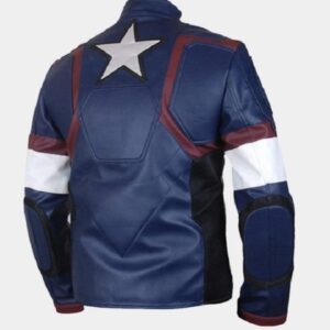 Actor Chris Evans The Avengers Steve Rogers Costume Jacket
