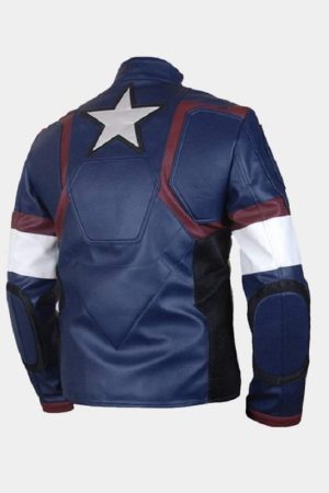 Actor Chris Evans The Avengers Steve Rogers Costume Jacket