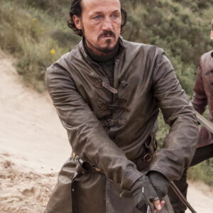 Actor Jerome Flynn Wearing A Leather Coat In Game of Thrones