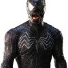 Tom Hardy Wearing Venom logo Leather Jacket in Spiderman homecoming Venom Film