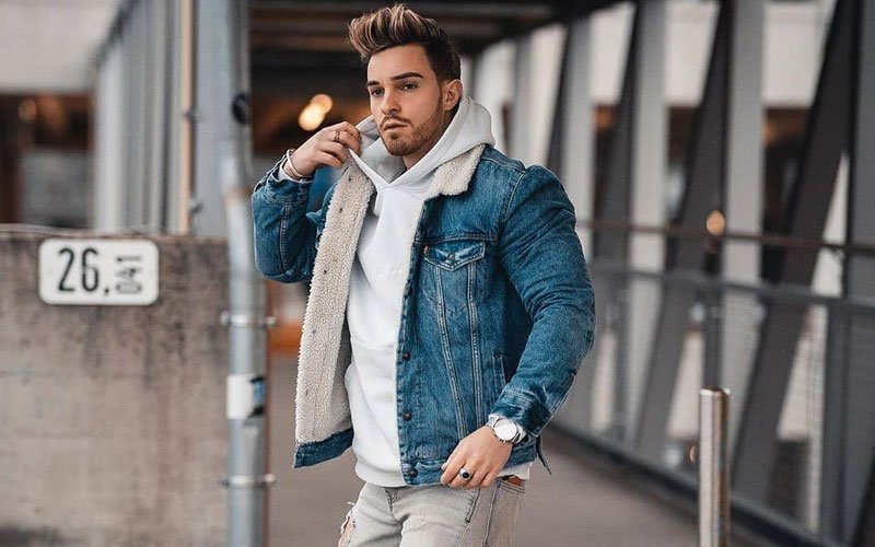 How To Rock Masculine Look With Denim Jackets | americansoutfits