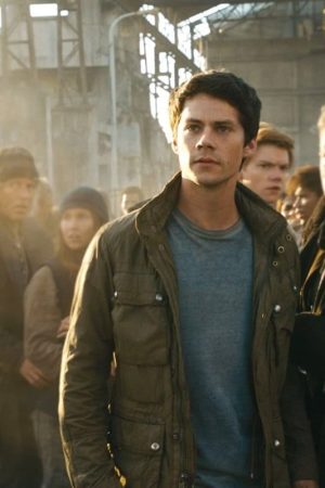 Dylan O'Brien Wearing Cotton Green Jacket In Maze Runner The Death Cure as Thomas