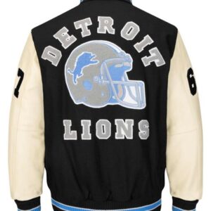 Beverly Hills Cop Detroit Lions Varsity Axel Foley Jacket