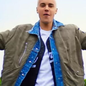 Justin Bieber Wearing Green Jacket In Song I'm The One ft