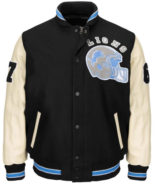 Beverly Hills Cop Detroit Lions Varsity Axel Foley Jacket