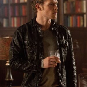 Actor Joseph Morgan The Vampire Diaries Klaus Mikaelson Leather Jacket