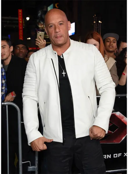 Vin Diesel for XXX Return of Xander Cage Premiere Leather Jacket 