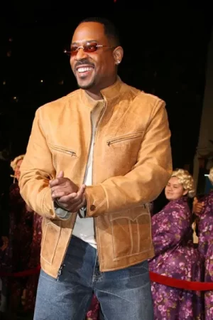 Martin Lawrence Camel Brown Leather Jacket