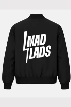 Mad Lads Black Bomber Jacket