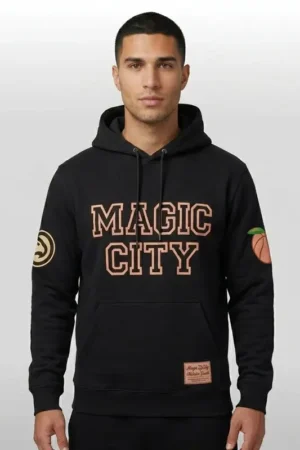 2026 Atlanta Hawks Magic City Hoodie Front View