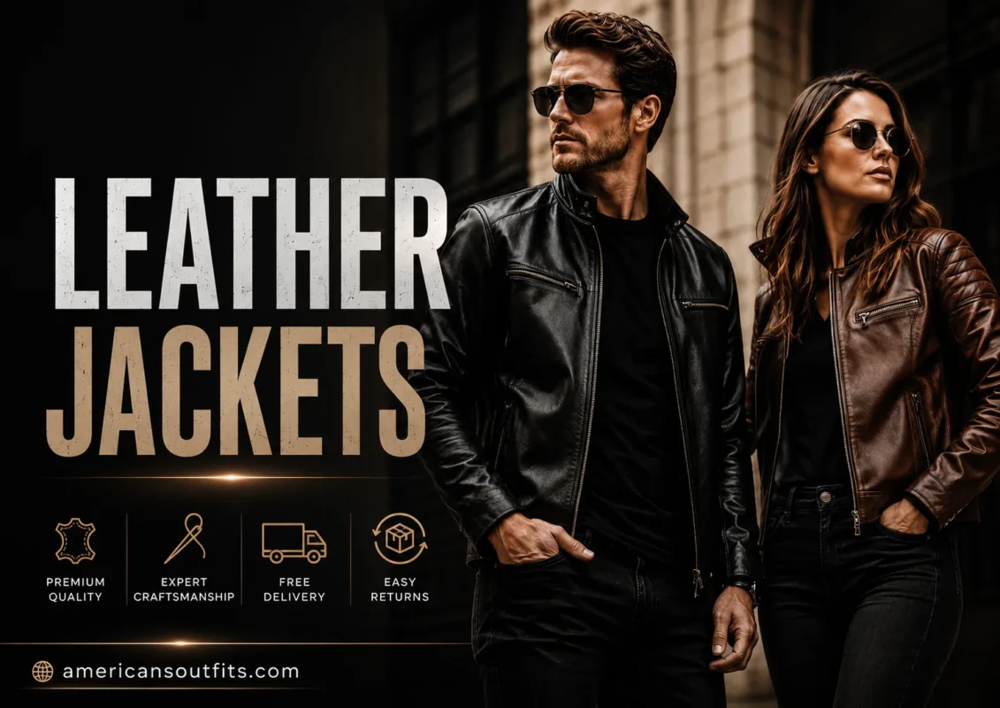 Real Leather Jacket Banner